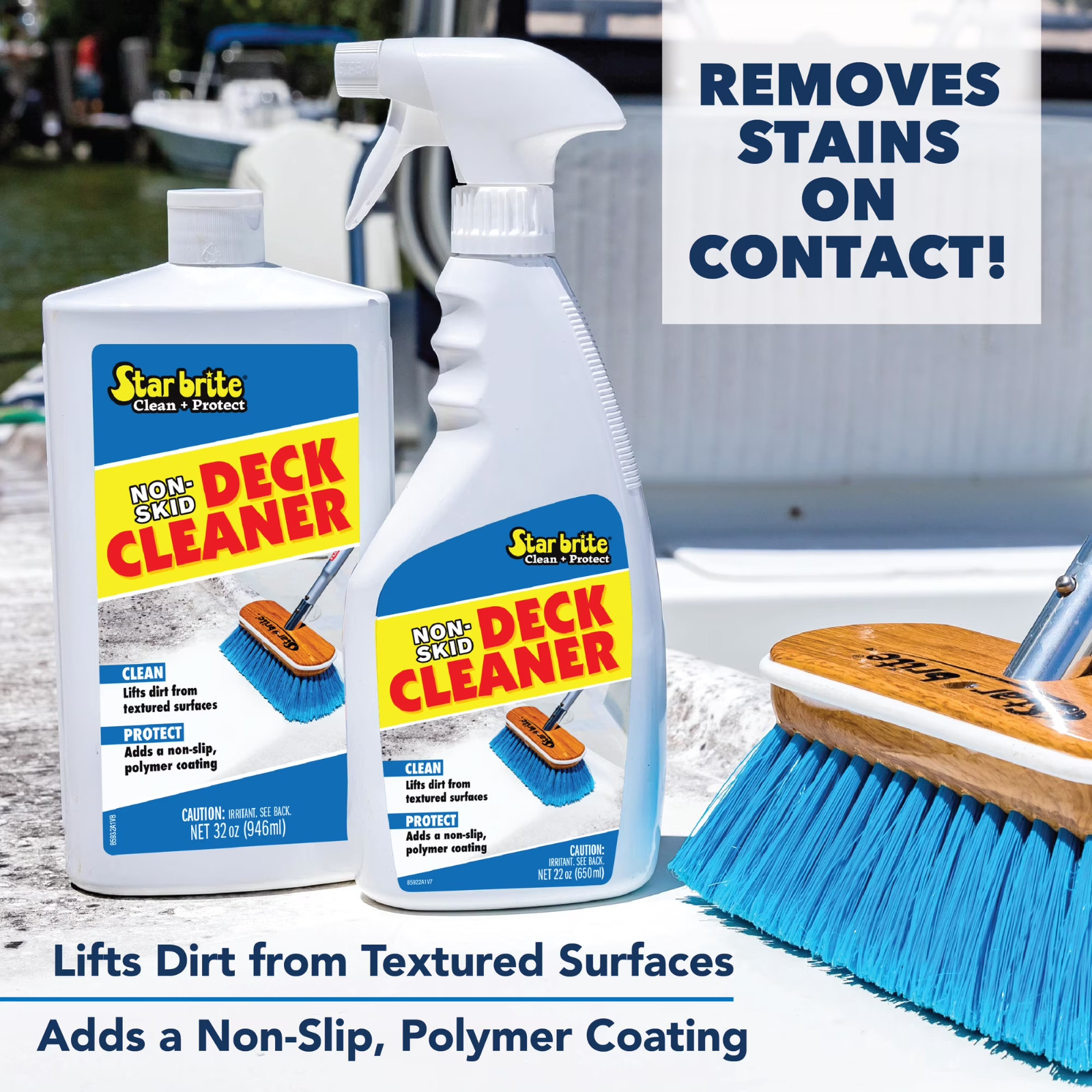 Star Brite Non-Skid Deck Cleaner, Outdoor, 1 gal