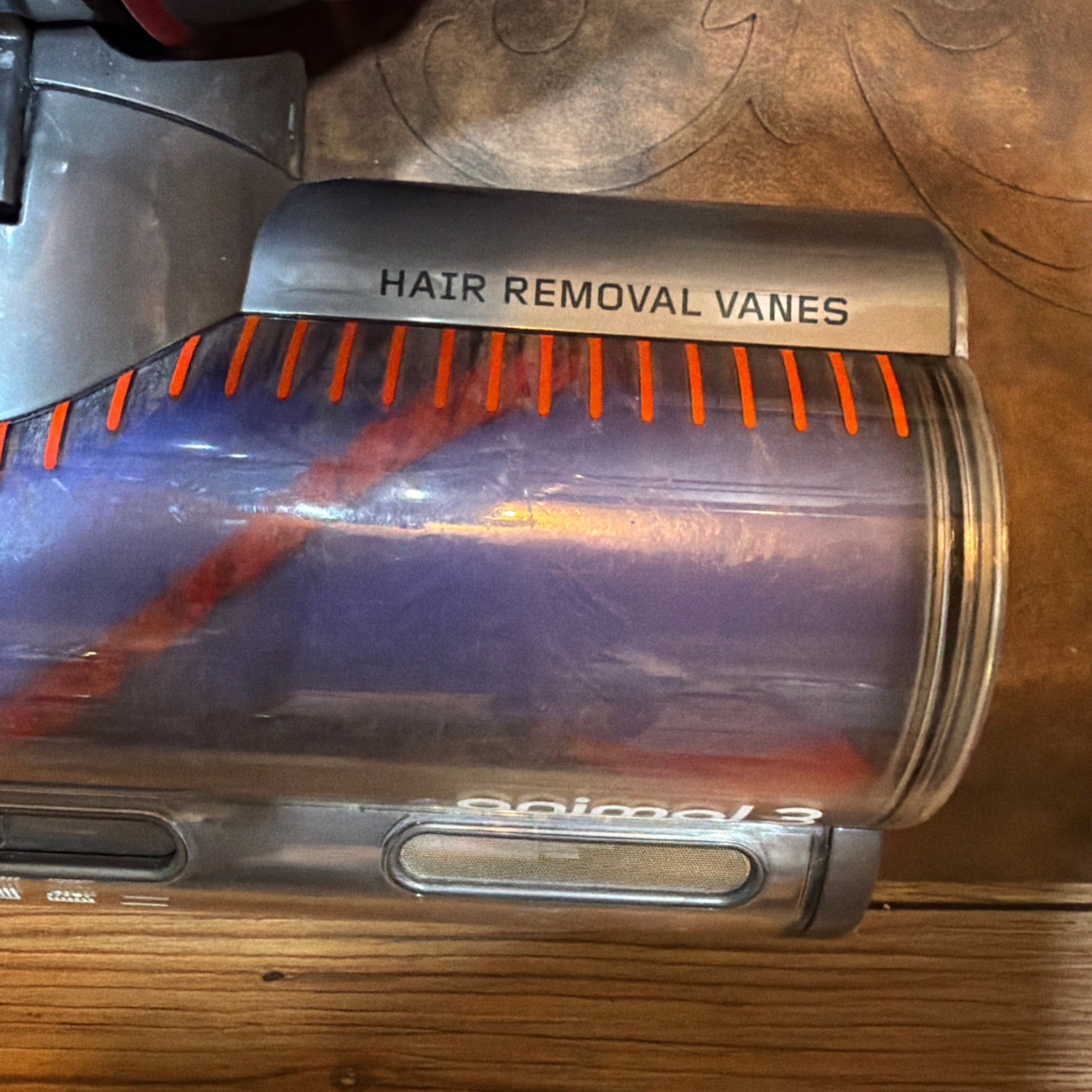 Dyson Animal 3 Purple Ball Upright Vacuum Cleaner w/Wand Tool.Good Working Cond.