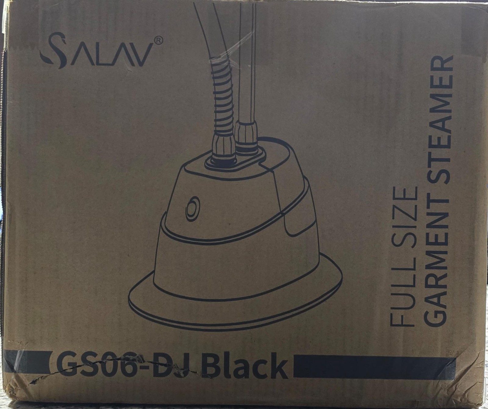 SALAV Full Size Clothes Steamer GS06-DJ 1.3 L Tank – Open Box
