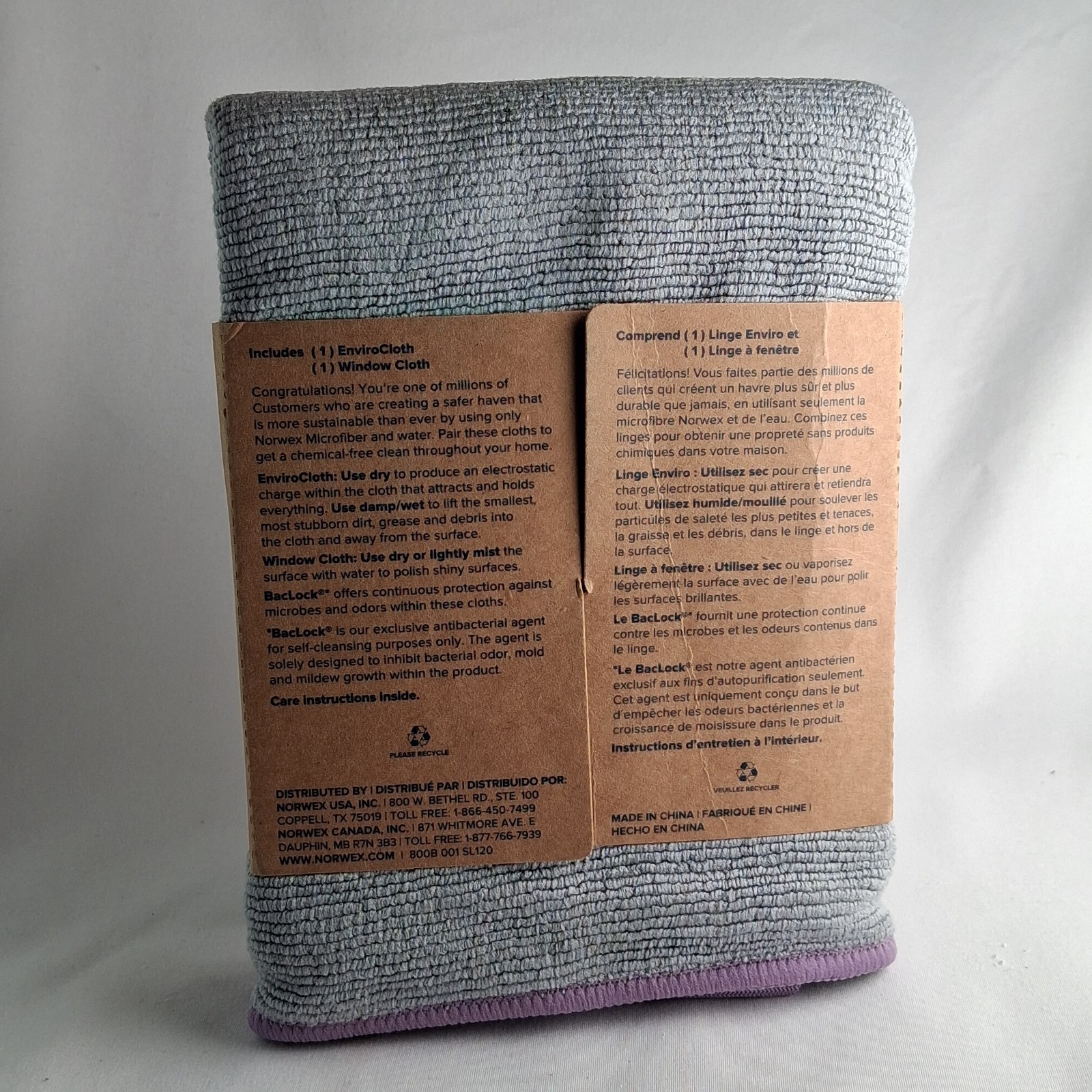 Norwex EnviroCloth + Window Cloth Set | Bulk Discount | Cleaning Cloths NEW | US