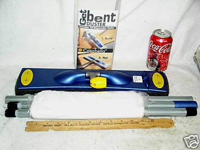 CASABELLA GET BENT HARD TO REACH DUSTER CLEANER WAND 81700 COMPLETE CLEANING KIT