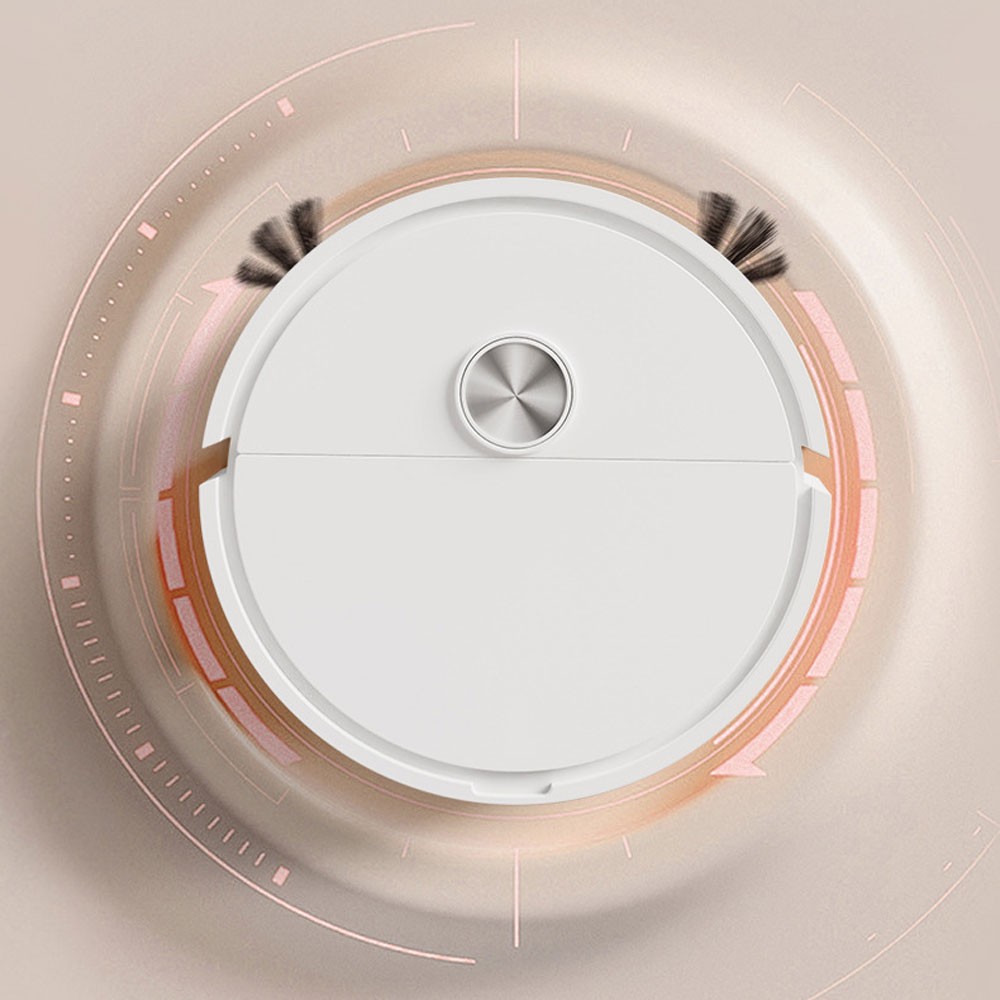 Mini Robot Vacuum,3 in 1 Rechargeable Automatic Avoidance Smart Sweeping Robot