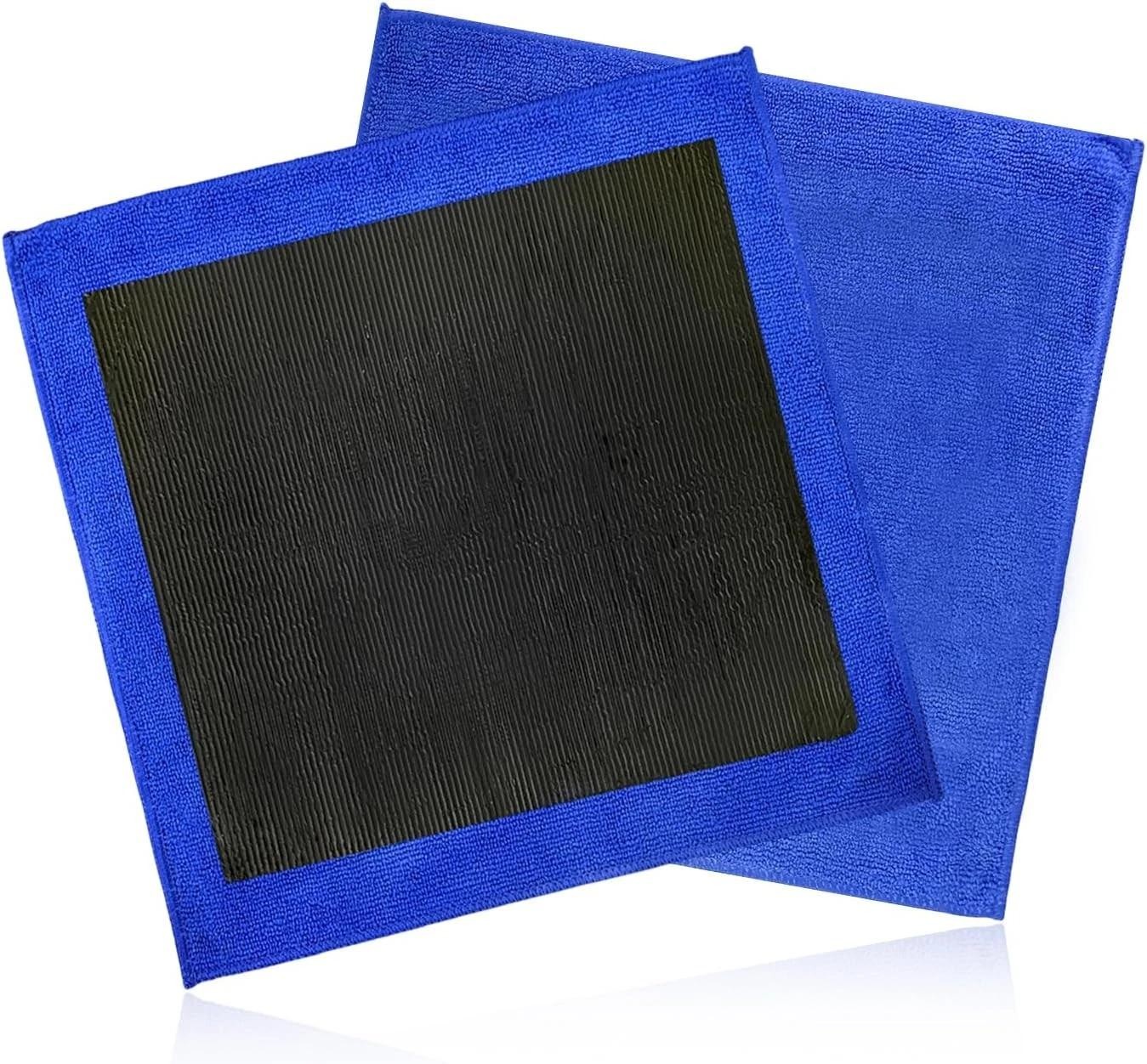 Clay Towel 2 Pcs Blackline Clay Towel Microfiber Car Detailing