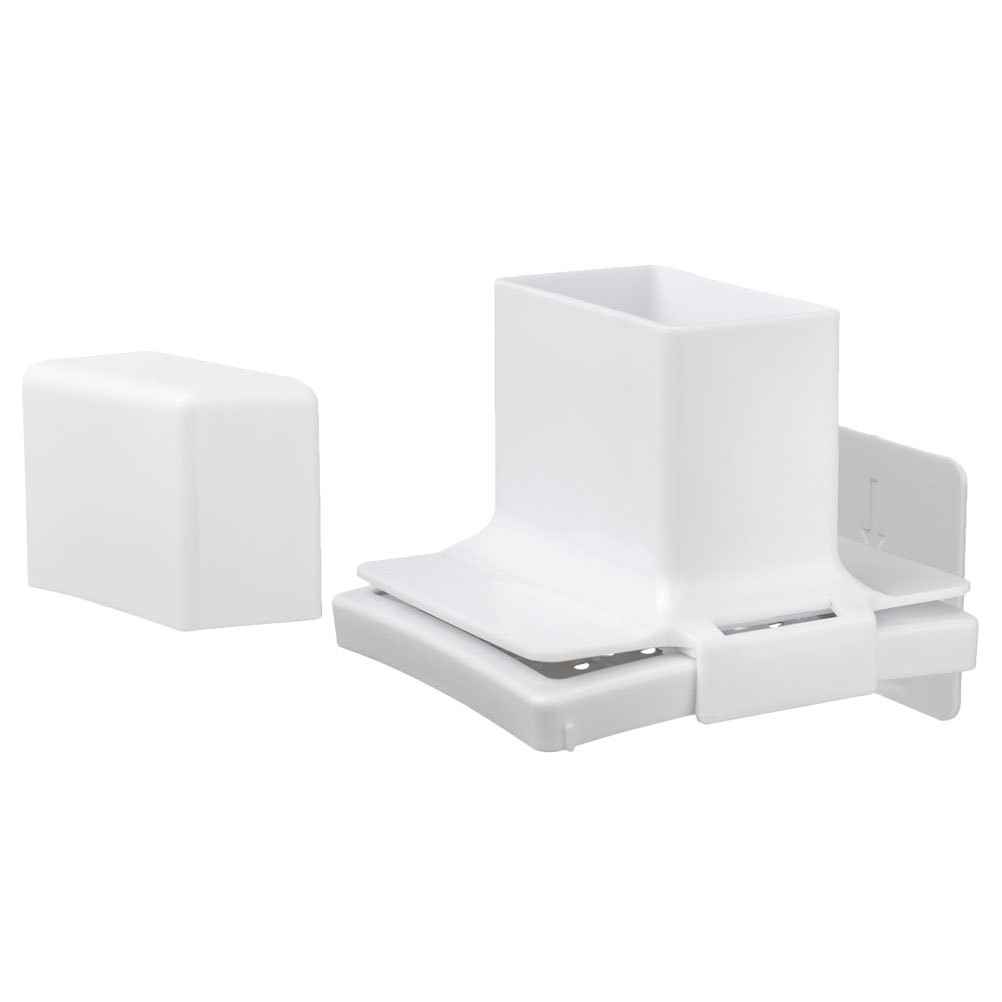 Wall Bathroom Soap Holder Shower Dish Tray for Rack with Grinder Self Draining