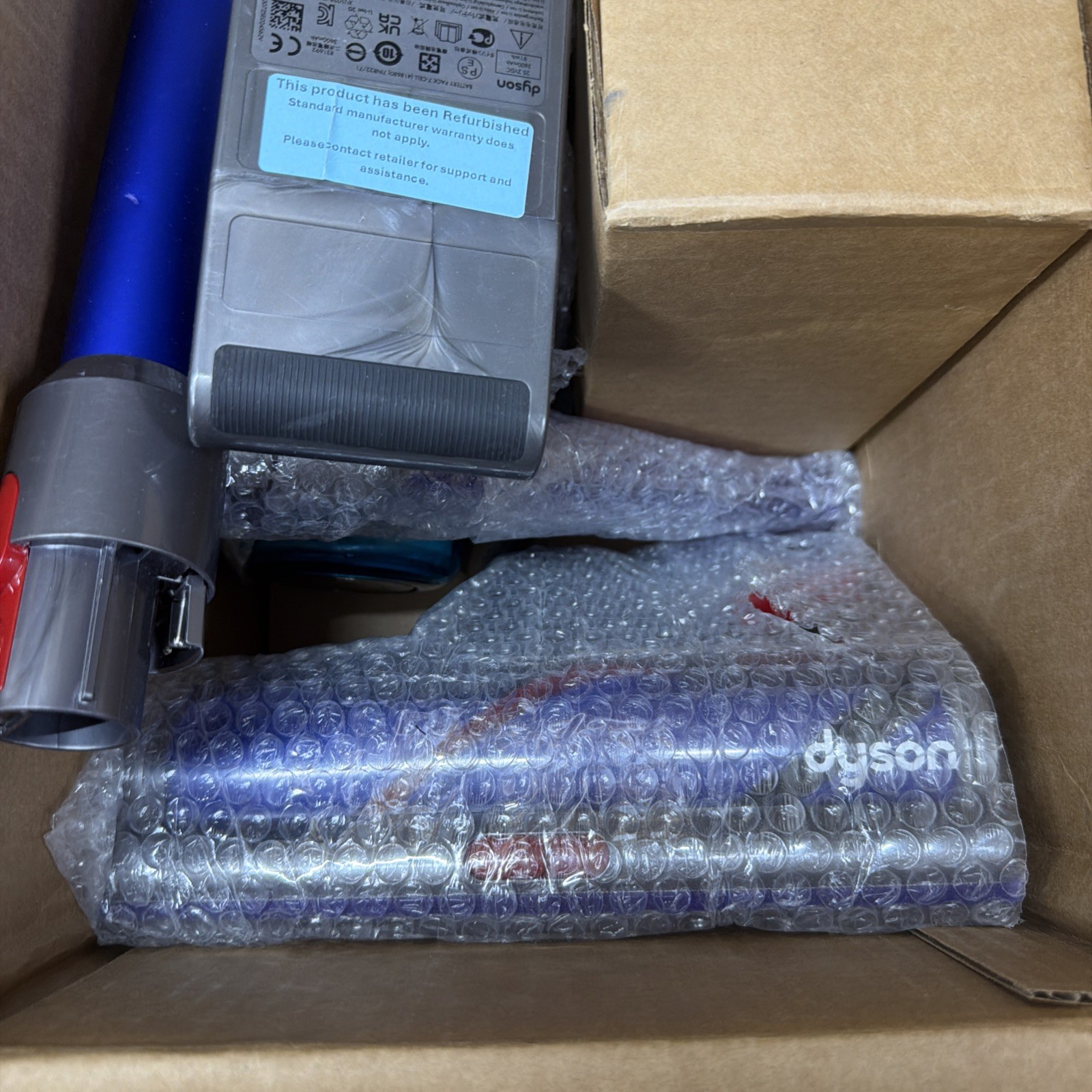 Dyson V15 Detect Cordless Stick Vacuum Cleaner – Yellow/Nickel (PARTS)