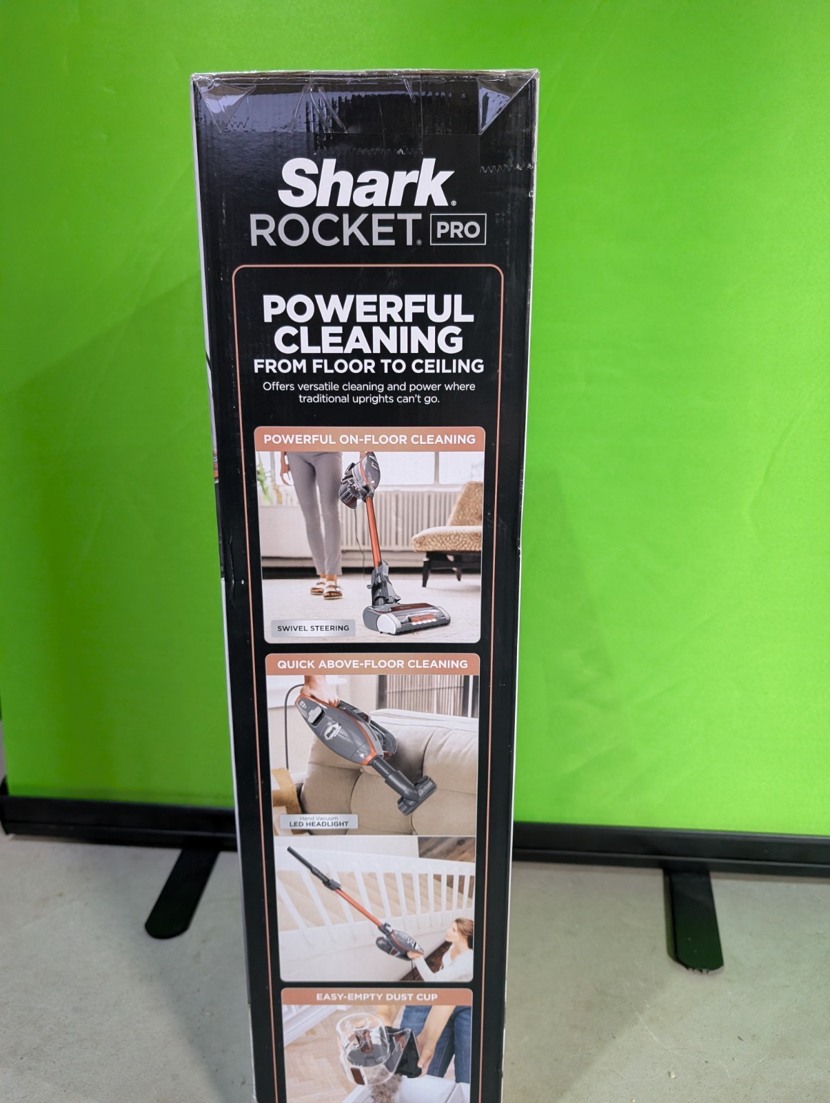 SHARK ROCKET PRO STICK bagless swivel VACUUM CLEANER odor neutralizer tech