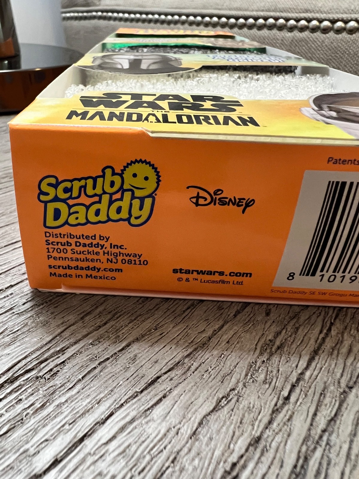 Star Wars Mandalorian Special Edition Scrub Daddy 1 Pack with 3 Designs NIB
