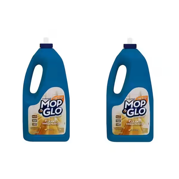 Mop and Glo Professional Multi-Surface Floor Cleaner – 64 oz. (2-Pack) NEW