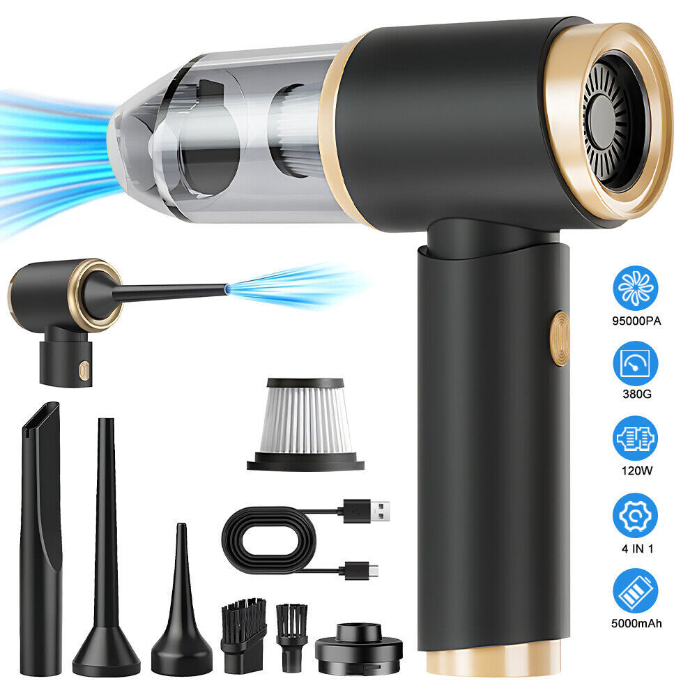 95000PA Cordless Hand Held Vacuum Cleaner Mini Portable Car Auto Home Wireless