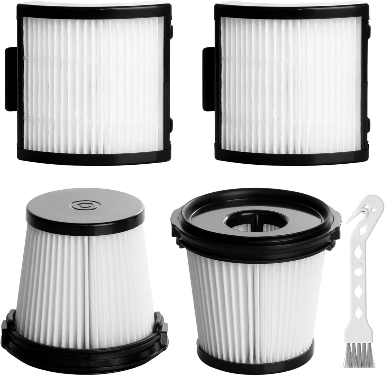 HEPA Filter Replacement 4 Pack for Shark Detect Pro Cordless Vacuum Cleaner