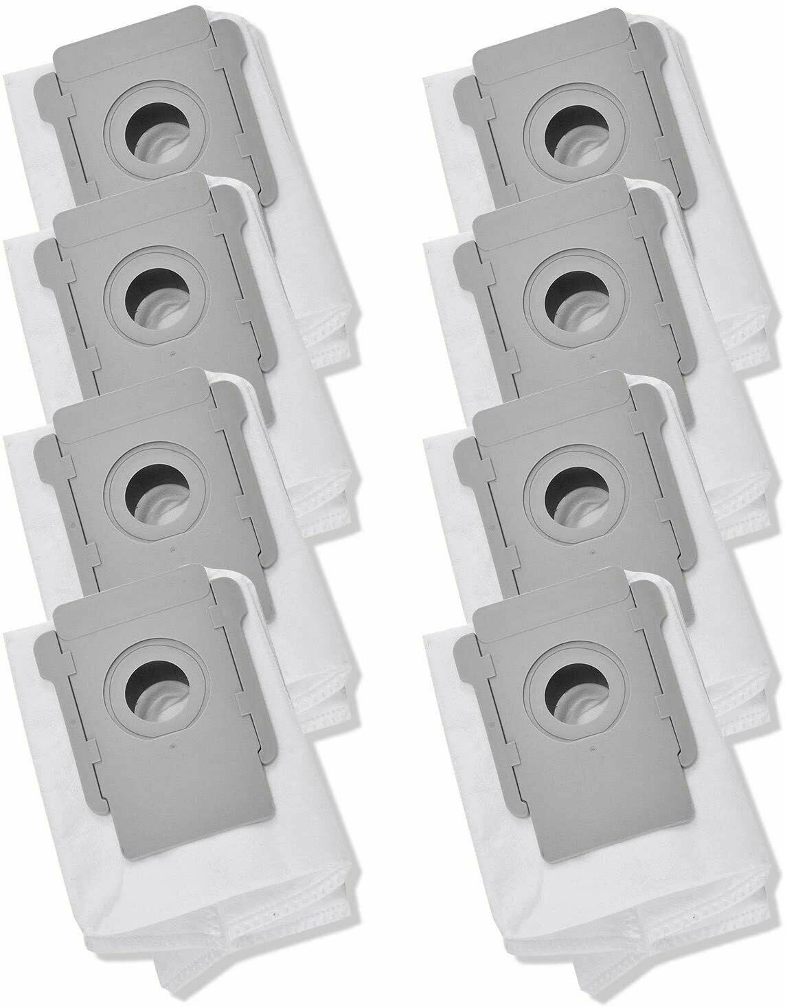 8 Packs Vacuum Bags for iRobot Roomba i7 i7+/Plus s9 s9+ (9550) i8 W/ Clean Bag