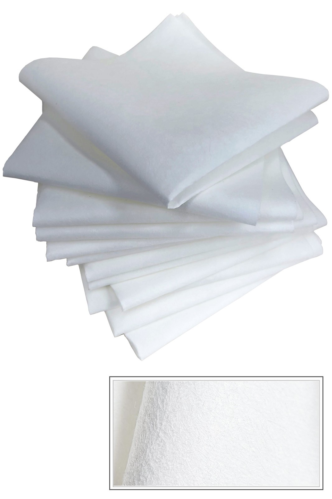 12-Pack XL Streak-Free Glass and Window Cleaning Cloths – Non-Woven Microfiber