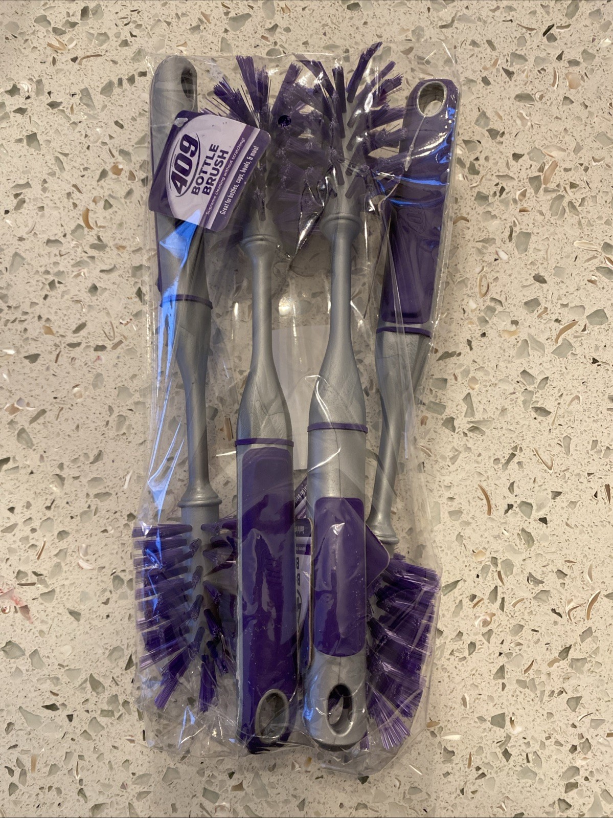 4pk Formula 409 Bottle Brush 12” Stiff Bristle