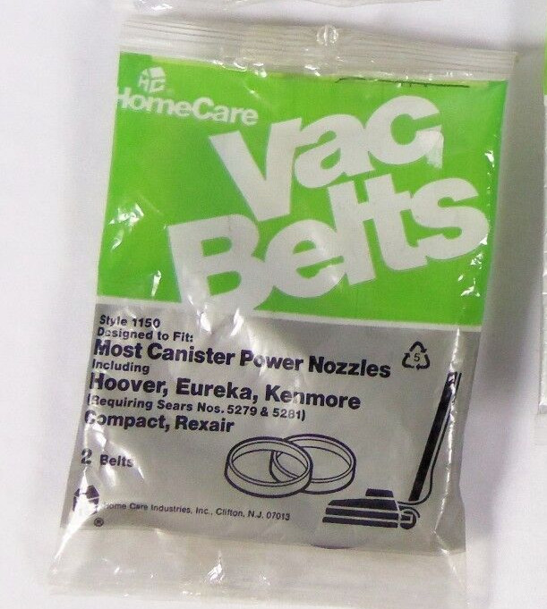Home care Vac Belts Style 1150 Hoover Eureka Kenmore Compact Rexair Vacuum