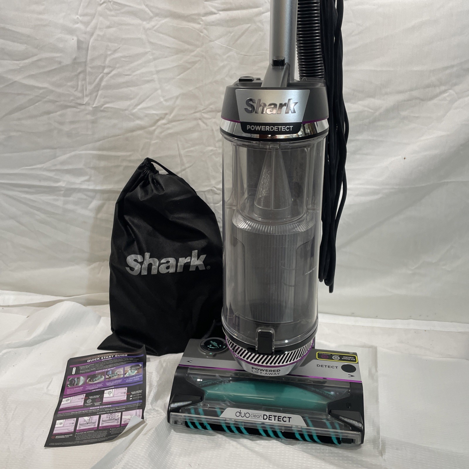 Shark PowerDetect AZ3901 Corded Multi-Surface Upright Vacuum – Purple