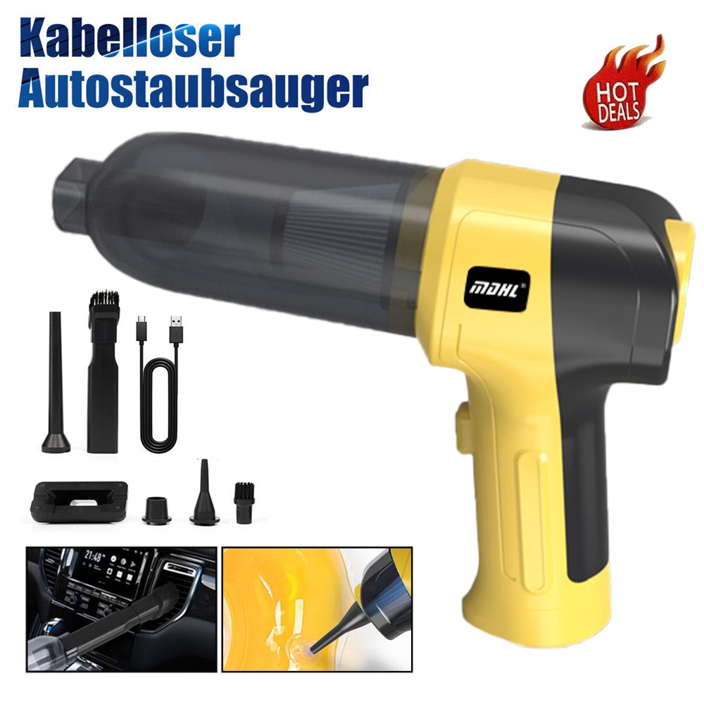 Cordless Handheld Vacuum Cleaner Portable Car Auto Home Wireless ACH