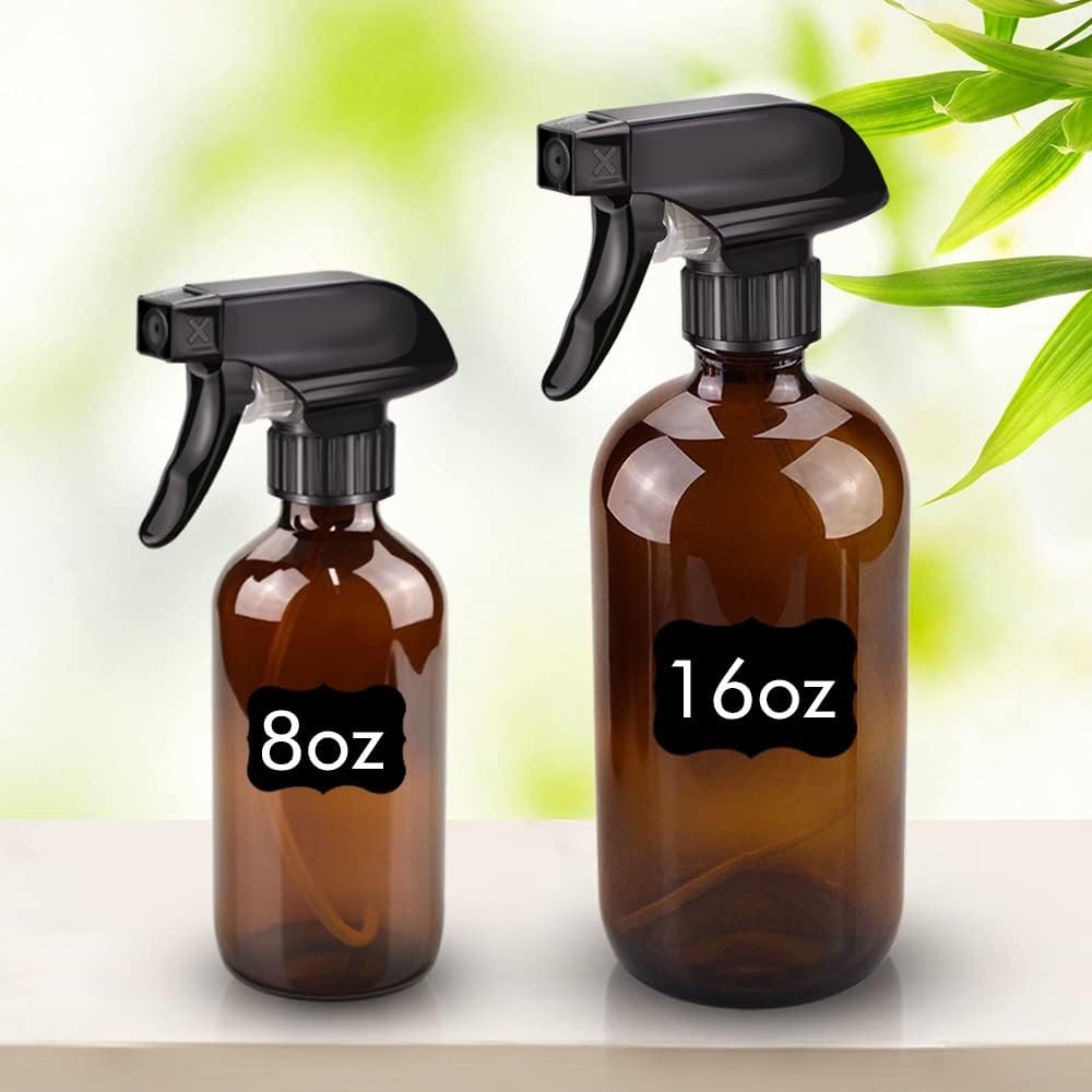 Bontip Sprayer Bottle Nozzle Heads Replacements for 8 oz / 16 oz Glass Plastic