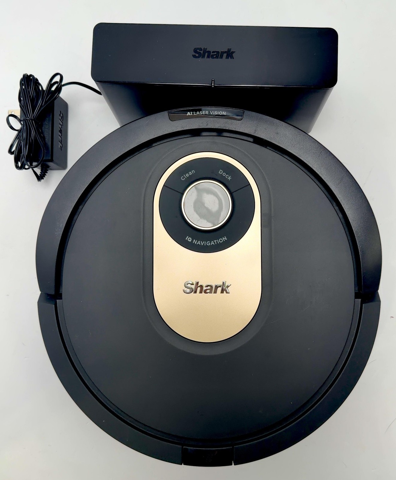 Shark AV2001 AI Robot Vacuum Self-Cleaning Brushroll Navigation Alexa