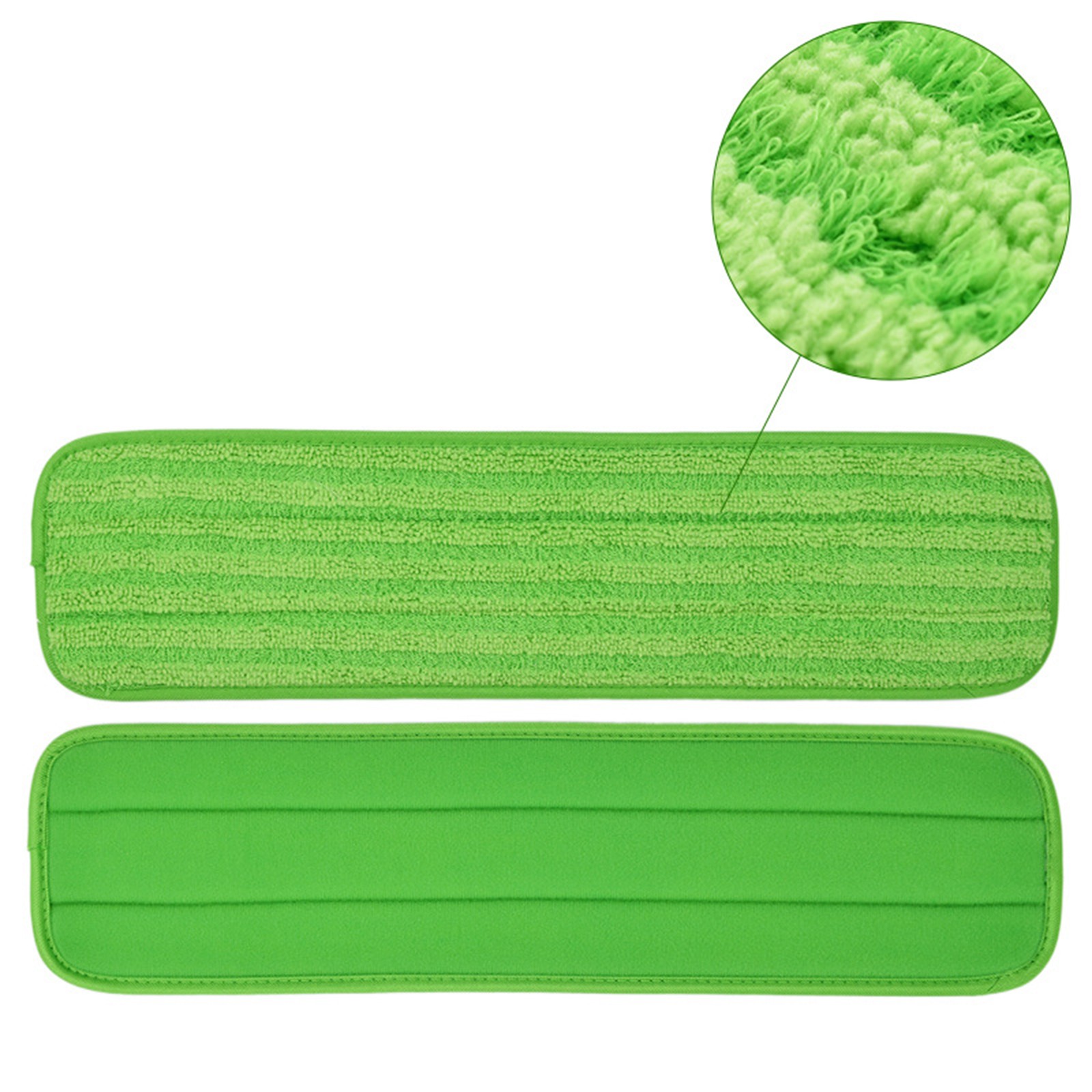 For 14-16 Inch Flat Mop Parts Microfiber Floor Mop Cleaning Pads Dust Mop Pads