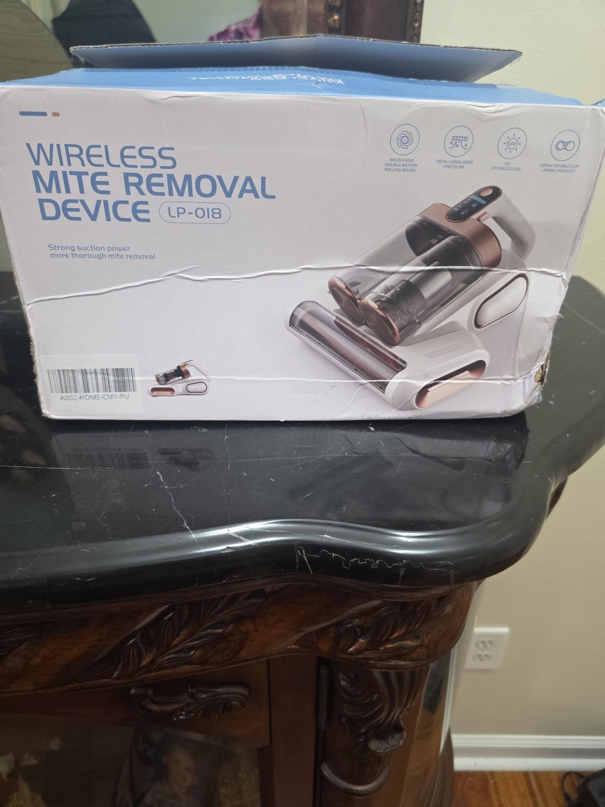 Wireless Mite Removal Device Handheld Vacuum Cleaner LP-018 13000Pa
