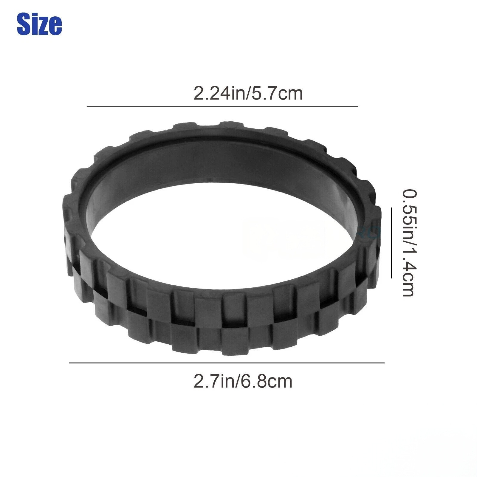 4X Tires For IROBOT ROOMBA 500,600,700,800,900 Series Anti Slip Wheel Parts