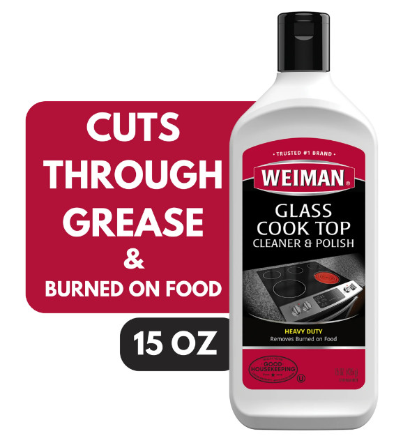 Weiman Glass Cook Top Cleaner, 15 Oz