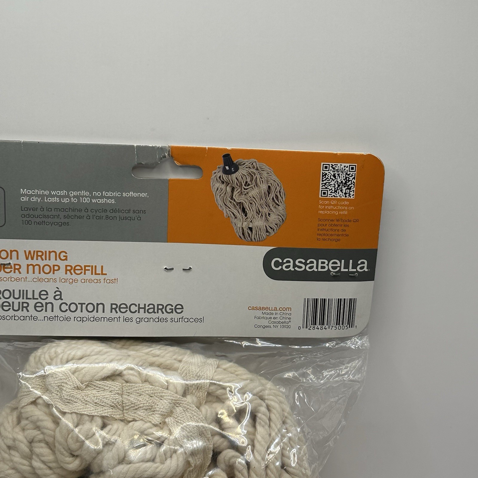 Casabella Cotton Wring Mop Refill Bed Bath And Beyond