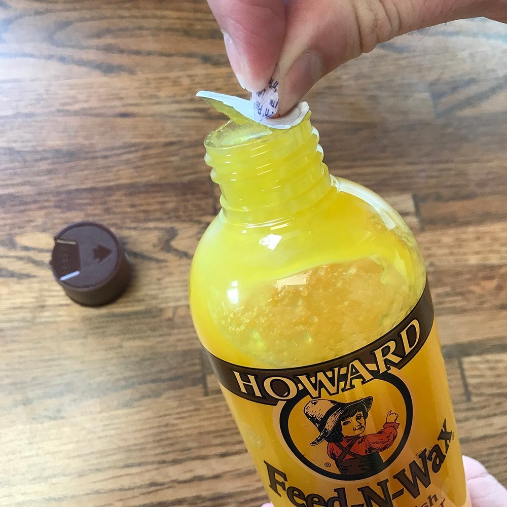 Howard Feed-N-Wax Oil-based Wood polish and conditioner ( 1-pint )
