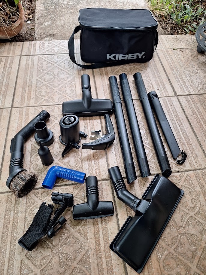 Kirby Avalir2 Vacuum Cleaner Attachment Set Black Tools With Storage Bag