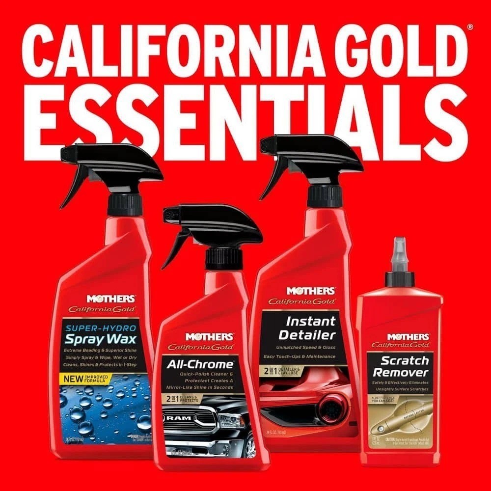 12 Oz. California Gold All-Chrome Polish and Cleaner Spray
