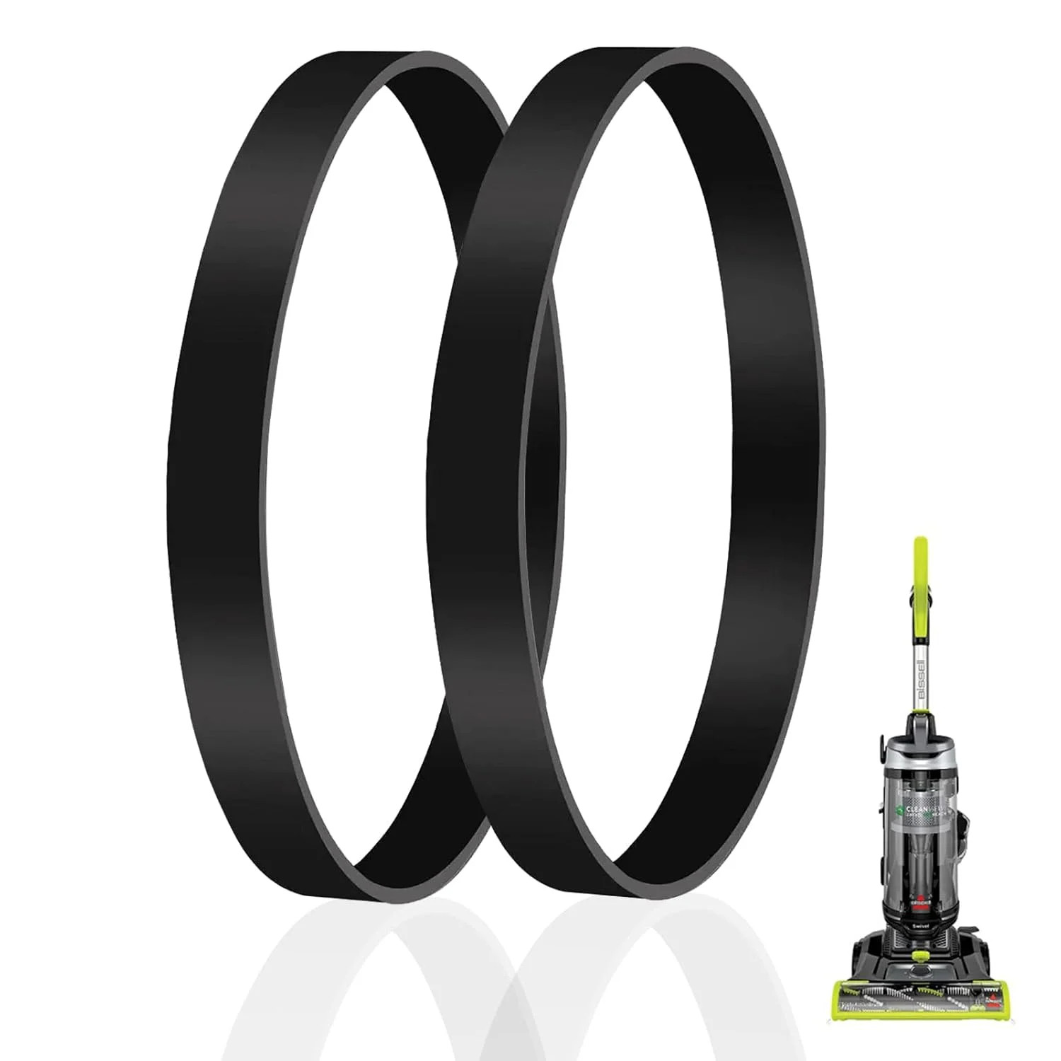 Replacement Belts for Bissell 3198, 3198A, 3197, 3197A, 3196, 3195 Series CleanV