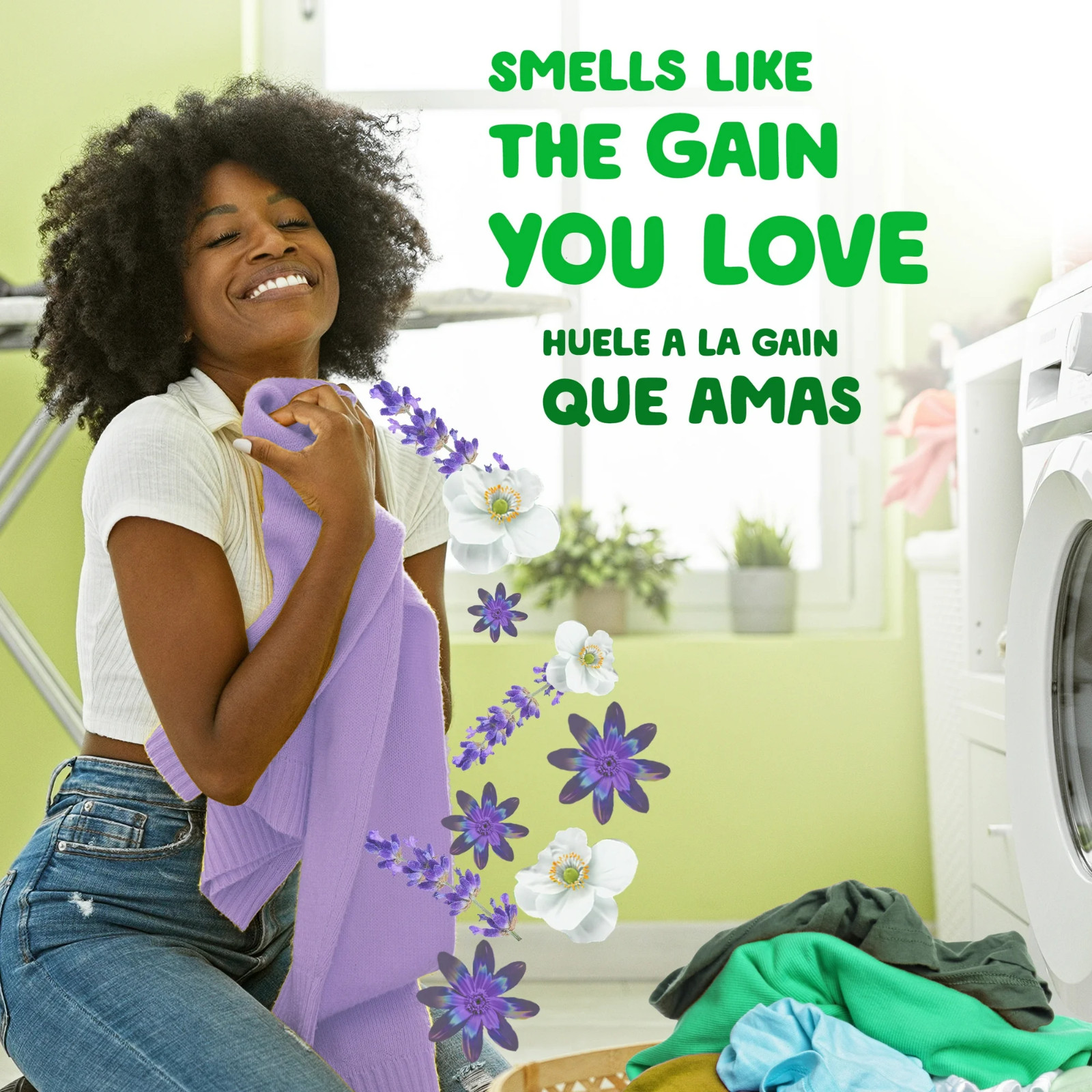 Powder Laundry Detergent, Lavender Scent, 123 oz, 133 Loads