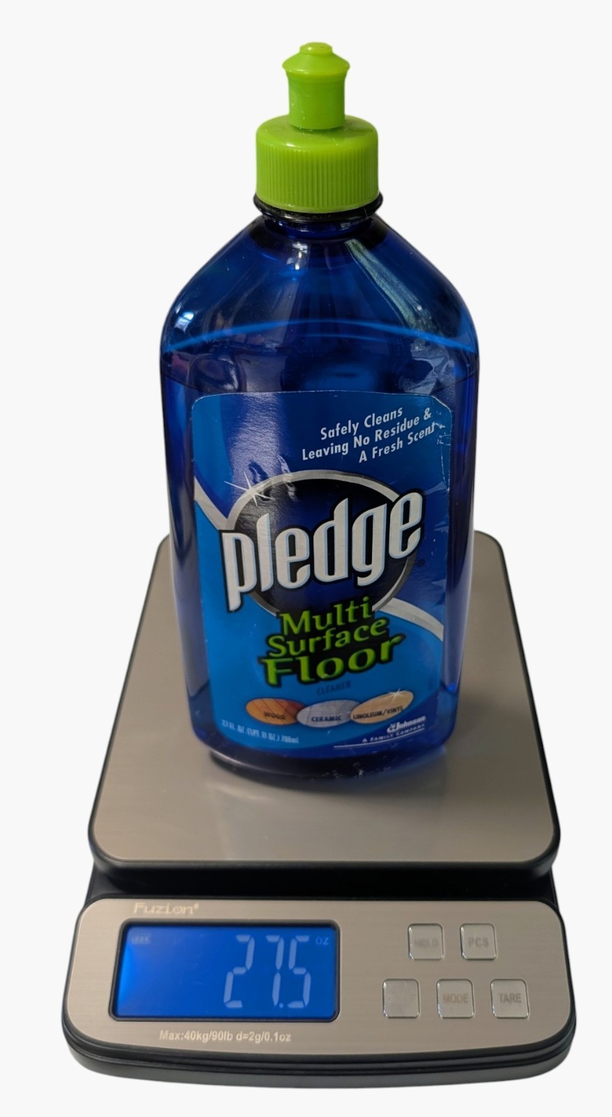 Pledge Multi Surface Floor Cleaner for Wood, Ceramic, Linoleum/Vinyl, 27 Fl Oz.
