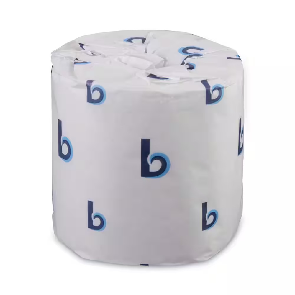 96 ROLLS Bath Tissue Toilet Paper BULK VALUE – 500 Sheets, 2-Ply, White Sheet