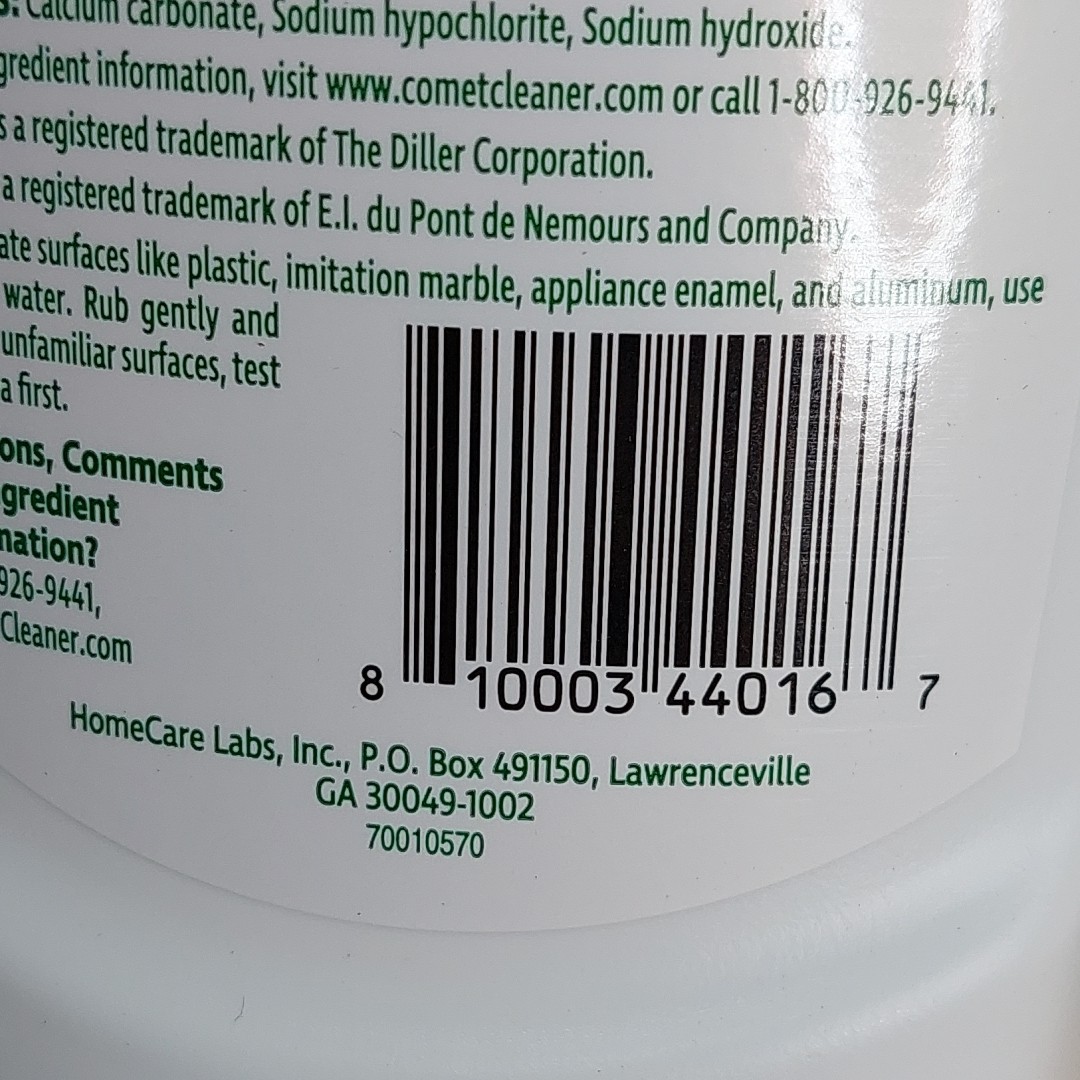 Comet Soft Cleaner with Bleach Cream 24 oz. ( QTY 2 Pack)