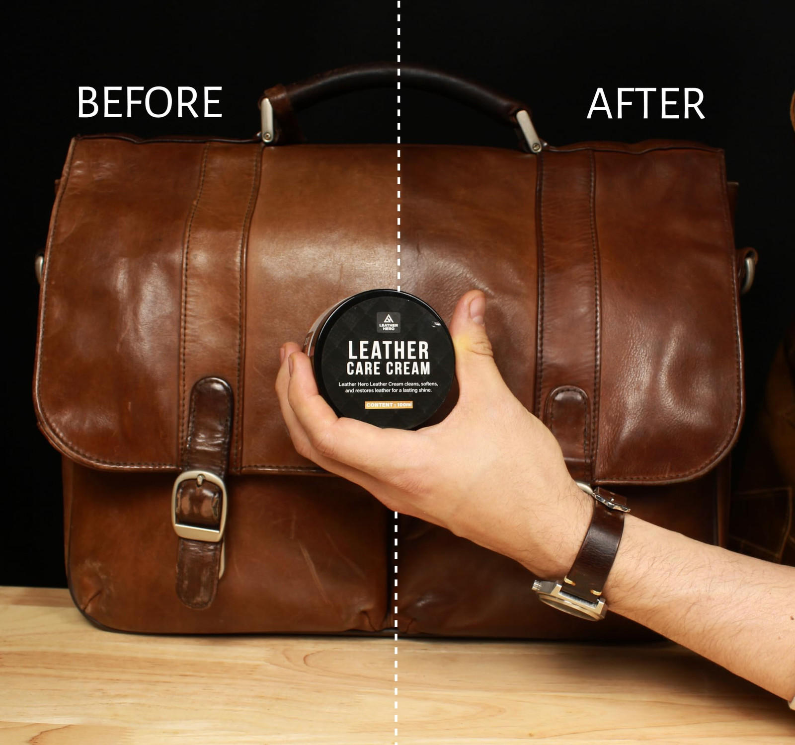Leather Cleaner and Conditioner for Purses, Shoes, Furniture, Car Interior, a…