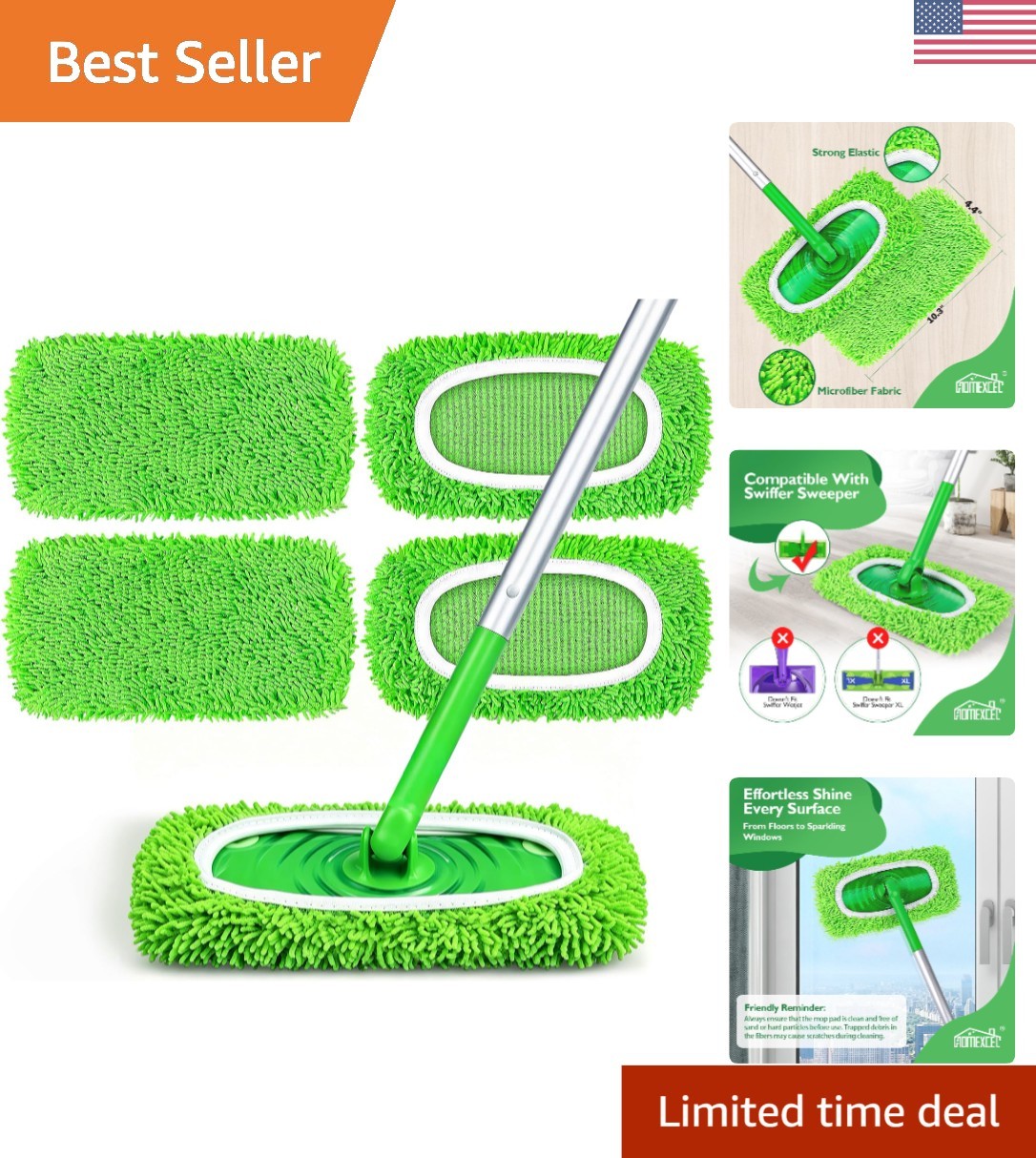 Microfiber Mop Pads