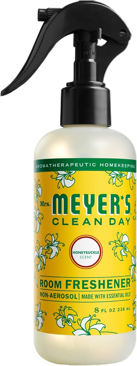 Mrs Meyers Clean Day Honeysuckle Air Freshener Spray 8 Fl Oz Non Aerosol