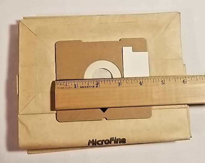 7 single 9.75″ x 7.75″ Vacuum Cleaner Bags – New no packaging