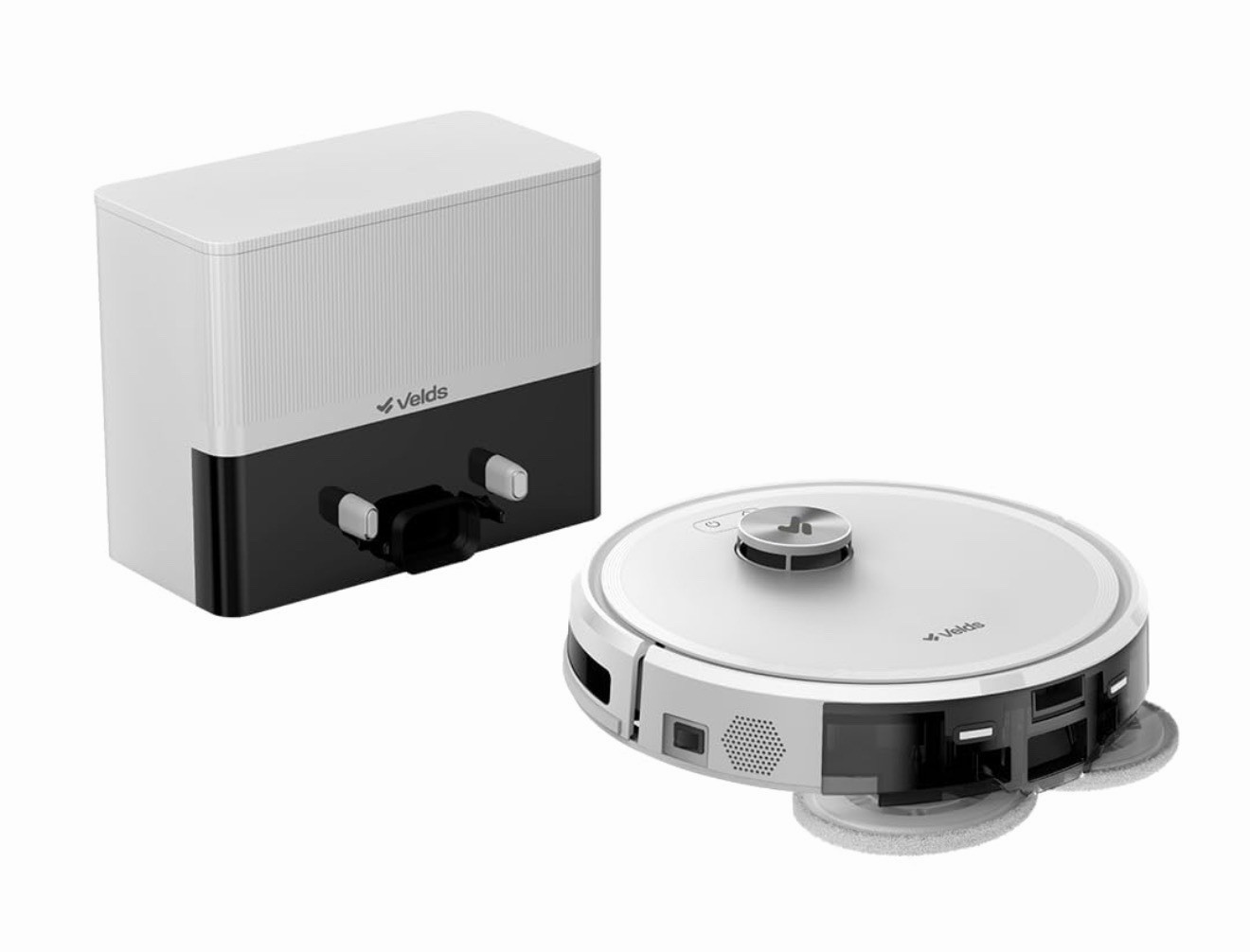 Velds V50 PRO Robot Vacuum and Mop, 10,000Pa Suction, Self-Emptying Base, 360…