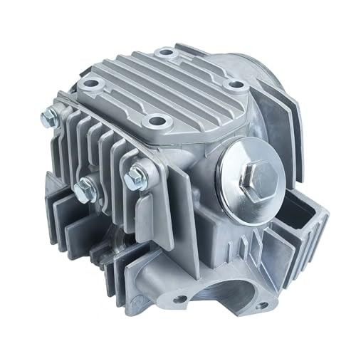 52.4mm Complete Cylinder Head Assembly with Spark Plug and Gaskets for 4