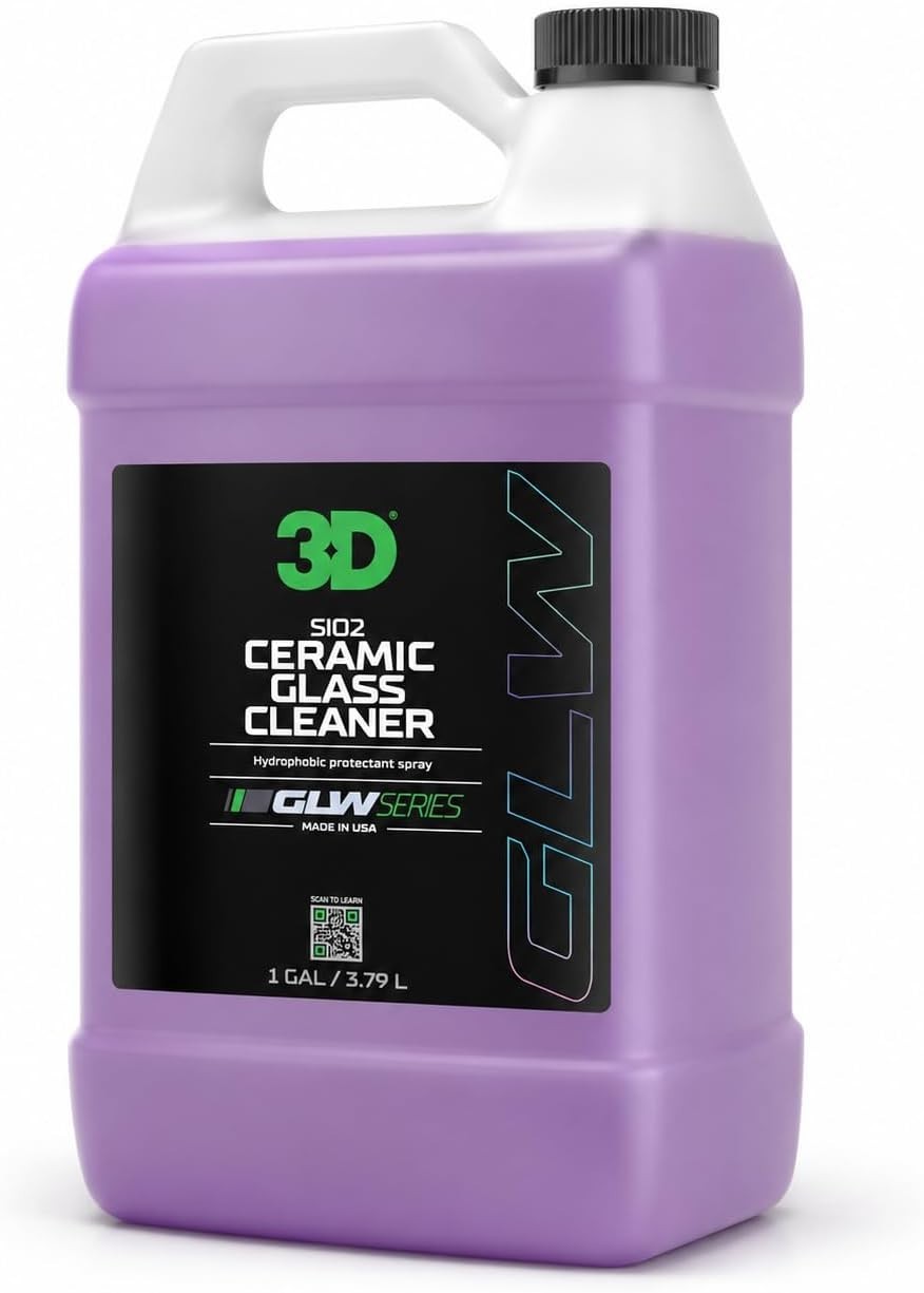 Professional SiO2 Glass Cleaner 1 Gallon – Clear & Protected Windshields Anytime