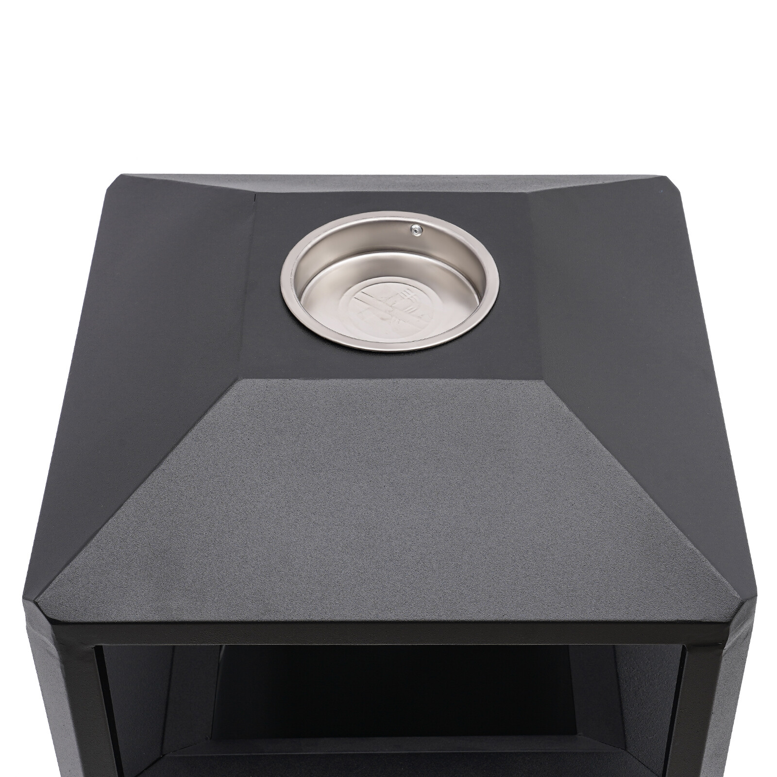 Commercial Waste Container, Outdoor Trash Can, Garbage Enclosure Grey