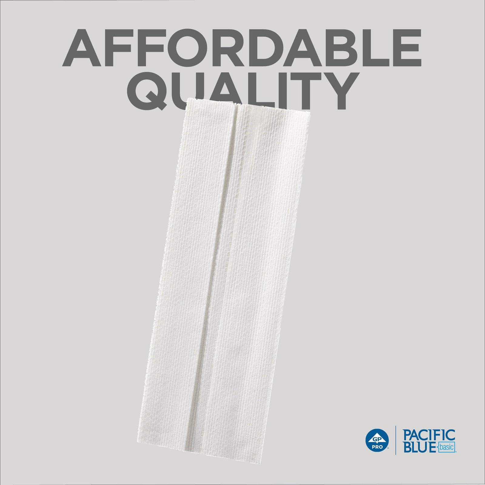 Georgia-Pacific Pacific Blue Basic C-Fold Paper Towels By Gp Pro White 20603