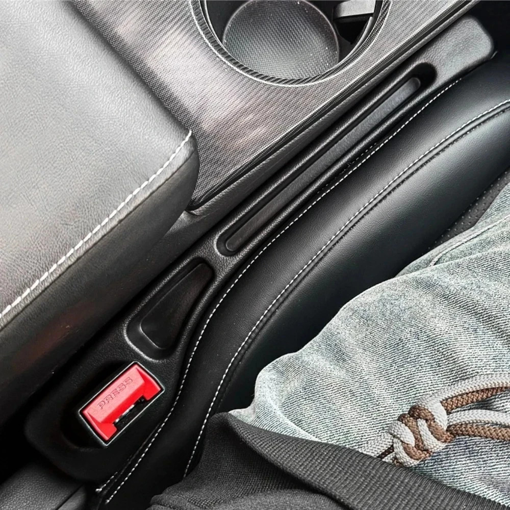 “2Pcs Car Seat Gap Filler Storage Box Organizer Console Interior Accessories”