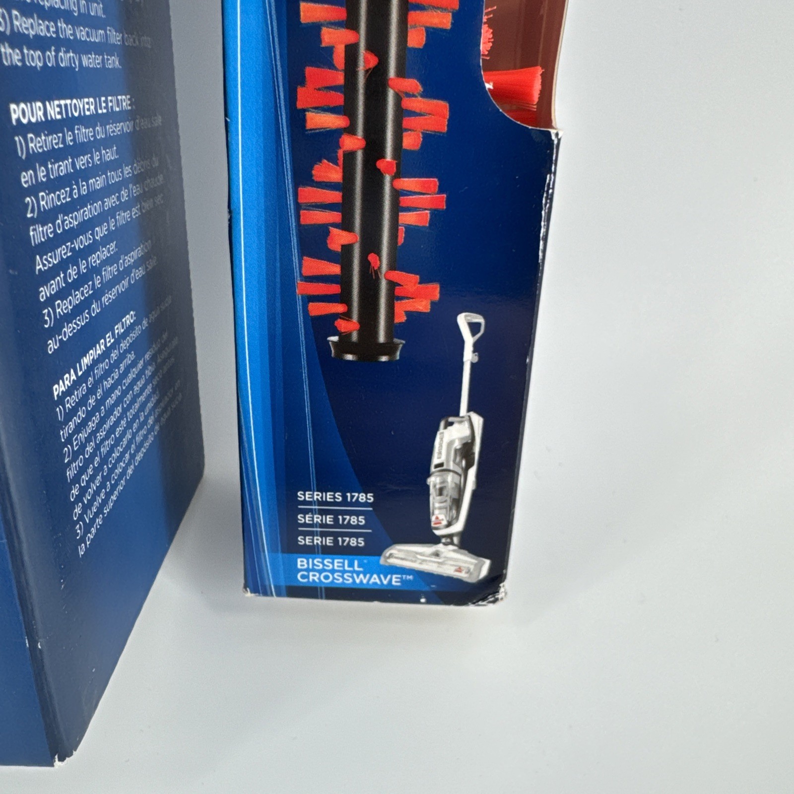 BISSELL Multi Surface Brush Roll Filter Crosswave Vacuum 3495 & Area Rug Brush