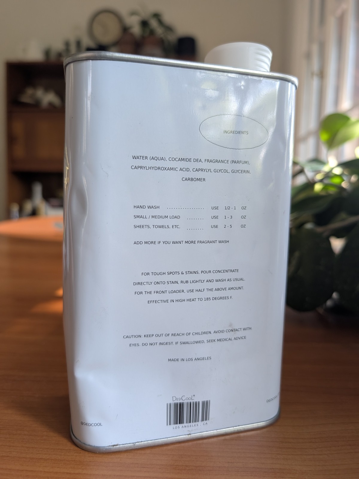 Ouai DedCool Melrose Place 32oz Laundry Detergent, New, Sealed, Scratch And Dent