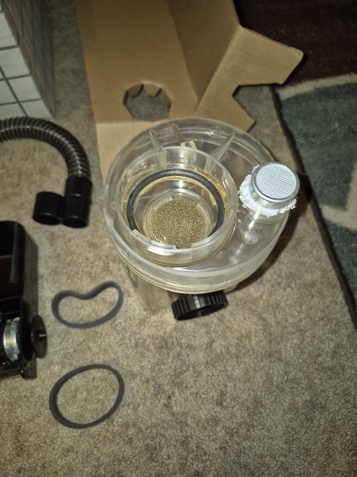 Kirby Heritage II Vacuum Model 5584 Attachment Lot W/ Parts Tank