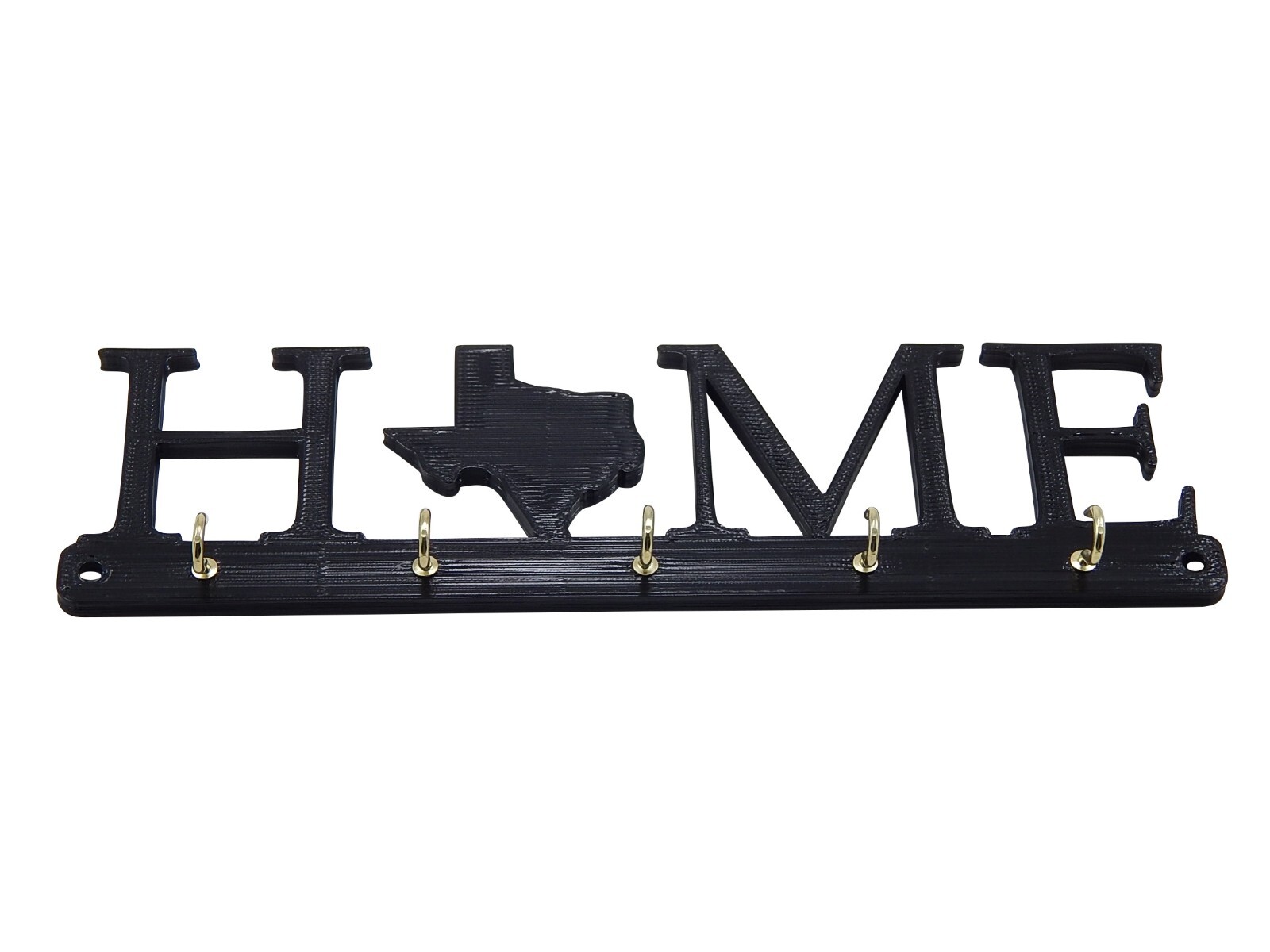 Texas Home Lone Star State Shape Key Holder Hanger Rack Housewarming Wall Gift
