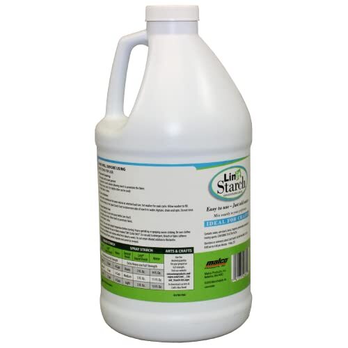 Linit Liquid Starch 64 oz Pack Crisp Finish for Ironing and Arts Crafts